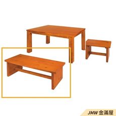 寬115cm餐椅 北歐工業風 書桌椅 長凳 實木椅 皮椅布椅 餐廳吧檯椅 會議椅【金滿屋】K375-