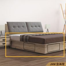 [免運]雙人加大6尺 床底 單人床架 高腳床組 抽屜收納 臥房床組【金滿屋】Q107-7 -