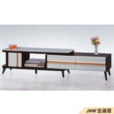 175~248cm 尺電視櫃【金滿屋】客廳組合長櫃 展示收納櫃 北歐工業風 tv櫃 G740-1 -