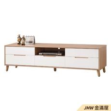 181cm 尺電視櫃【金滿屋】客廳組合長櫃 展示收納櫃 北歐工業風 tv櫃-R220-2 -