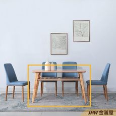 130cm餐桌 長型餐桌組 北歐大理石桌子 圓形桌 方形收納摺疊桌 餐桌椅組【金滿屋】Q759-1