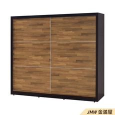 【金滿屋】212cm木心板衣櫃 推門衣櫃 滑門衣櫃-C004-1