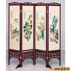 寬45cm屏風 實木框隔間板 壓克力屏風 木板屏風 居家輕隔間【金滿屋】G967-4 -