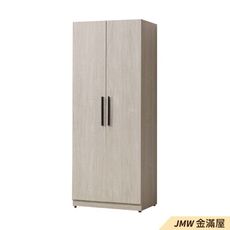 【金滿屋】76cm木心板耐用衣櫃 開門衣櫃-C020-4