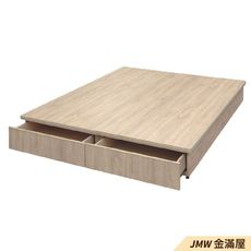 標準雙人5尺 床底 單人床架 高腳床組 黑白色加大 臥房床組【金滿屋】K121-39509 -