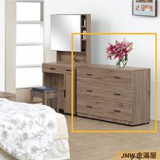 120cm斗櫃 抽屜櫃【金滿屋】衣服收納 房間整理櫃 玄關櫃 免組裝-SH172-4