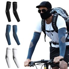夏日防曬型男 GOLOV.EJOY 輕薄涼感袖套 輕量透氣 跑步 騎車 自行車 登山 運動 袖套