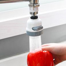☆【二檔節水器】廚房水龍頭增壓二段式花灑 家用防濺過濾嘴濾水器噴頭起泡器