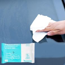 【玻璃油膜清潔濕巾】80抽 車用玻璃清潔巾 去除油膜清洗劑 去污濕紙巾