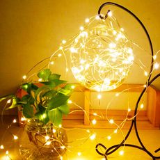 【銅線燈串】3米 暖光/彩光 LED裝飾燈 背景燈 圓球燈 雪花燈 螢火蟲燈 聖誕裝飾