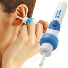 【自動潔耳器】無燈款  電動吸耳屎機 吸耳器 耳朵清潔器 免手動掏耳神器 附挖耳勺吸頭 清潔刷