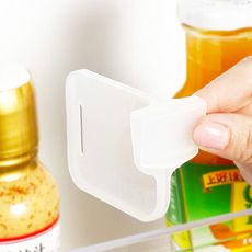 【分隔夾】透明白 冰箱分類夾板 卡扣式分格夾 可調節分隔板