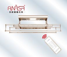 ANASA 安耐曬【電動式：風行者雙桿SD-R22】智慧多功能-電動遙控升降曬衣架（到府安裝）