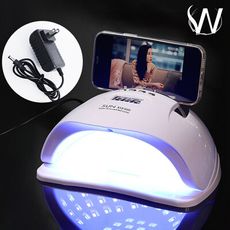 進階款【無痛頂級光療燈 X15】美甲光療機 180W 手提式 放手機 太陽燈  美甲燈 D1-46