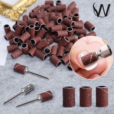 砂布磨頭 (1包100顆 )卸甲用品 美甲工具用品美甲沙圈工具砂輪砂圈打磨頭指甲打磨機專用 D2-6