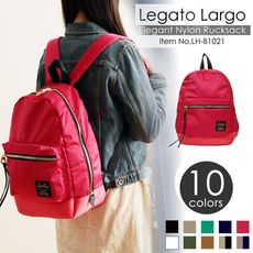 日本人氣商品 Legato Largo 高密度尼龍後背包-桃紅色