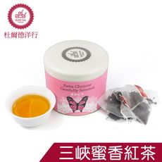 DODD 杜爾德洋行 嚴選 三峽蜜香紅茶 罐裝立體茶包(12入)