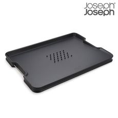 【Joseph Joseph】 多功能好切固定砧板-黑