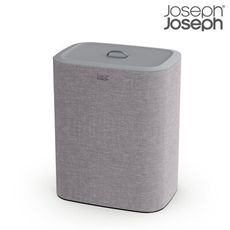 【Joseph Joseph】Tota 90L 分類洗衣籃(雙格) -灰