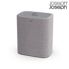 【Joseph Joseph】Tota 90L 分類洗衣籃(三格) -灰