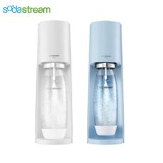 【SodaStream】 TERRA 快扣機型氣泡水機 (純淨白/迷霧藍)