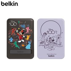 【BELKIN】磁力無線行動充電器 5K+支架 (迪士尼系列) -Musical