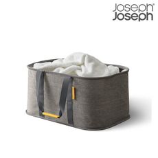 【Joseph Joseph】可折疊洗衣提籃(35L)-灰