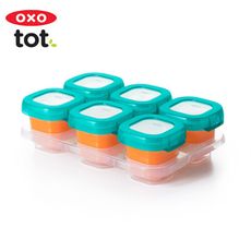 OXO tot 好滋味冷凍儲存盒2oz-靚藍綠