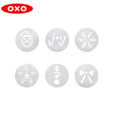 OXO 餅乾擠壓模型盤-聖誕歡樂組