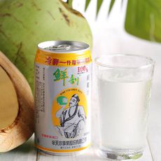 【半天水】黃金版100%鮮剖純椰子汁(350ml/瓶)