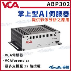 KingNet帝網 ABP302 VCA 掌上型AI伺服器 提供影像分析  12路授權 人形偵測