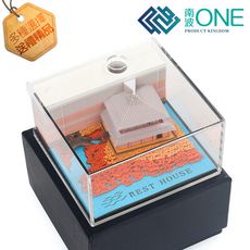 [南波One] 3D立體便條紙 多種樣式 紙雕 便條紙 立體紙雕 清水寺便條紙 立體便條紙