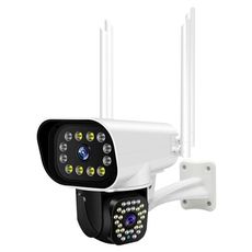 [南波One]雙區域監控 2K萬向WIFI監視器 雙鏡頭 手機監控 戶外監視器