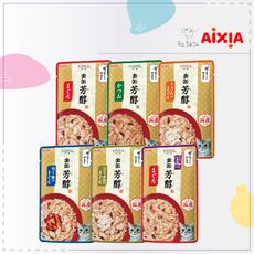 【AIXIA 愛喜雅】金罐芳醇軟包 60g 副食 貓 餐包 貓罐 貓罐頭 貓咪罐頭 公司貨 日本