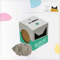 【BOXCAT國際貓家】綠標強效除臭大球礦砂，13L(單盒)