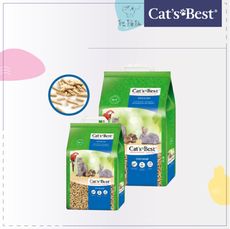 【CAT&apos;S BEST凱優】藍標崩解木屑砂20L，11kg(單包)