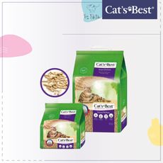 【CAT&apos;S BEST凱優】紫標凝結木屑砂10L，5kg