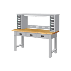 【天鋼】 標準型工作桌 橫三屜 WBT-6203W3 原木桌板 多用途桌 電腦桌 辦公桌 書桌 工作