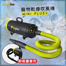 現貨熱銷 bigboi MINI PLUS+ 寵物乾燥吹風機(附吸塵套件) 吸+吹一次搞定 吹水機