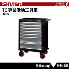 〈SHUTER樹德〉專業活動工具車 TC-25 台灣製造 工具車 作業車 置物收納車 零件車 工作推