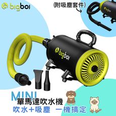 吹水吸塵兩用 bigboi 單馬達MINI吹水機 (附吸塵配件) 吹風機 吹水機 單馬達吹風機
