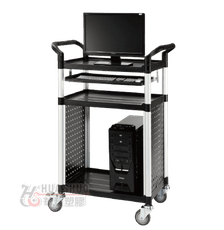 華塑 HS-703S 多功能3C視訊車(附鍵盤架) 多功能手推推車 工具車 搬運工具車 收納車 工作