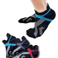 台灣製 氣墊全方位高強度防磨運動襪 5404 慢跑襪 貝柔PB 足弓運動襪-男性