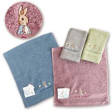 彼得兔純棉大方巾1651/ 台灣製洗臉巾/比得兔手帕巾/彼得兔大方巾/比得兔毛巾