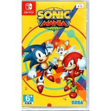 【可可電玩】<現貨>Switch NS《音速小子 狂熱 PLUS》中文版 SONIC MANIA