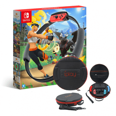 【可可電玩】<現貨> 全新 任天堂 Switch NS 《健身環大冒險》台灣公司貨+健身環收納包