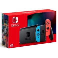 【可可電玩】<現貨>任天堂 switch 紅藍主機 電力加強版 台灣公司貨 保固一年
