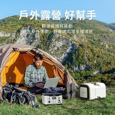 PHILIPS 飛利浦 (露營神組合) 1000W 儲能行動電源+DIKE 便攜多功能移動式空調