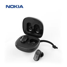 NOKIA諾基亞 真無線抗噪耳機-藍黑二色 P3802A 藍牙5.1 IPX5防水 ANC抗噪