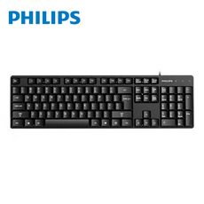 【PHILIPS 飛利浦】 USB有線鍵盤 SPK6254